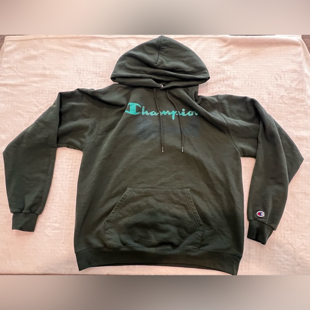 Champion Forest Green Pullover - image 1